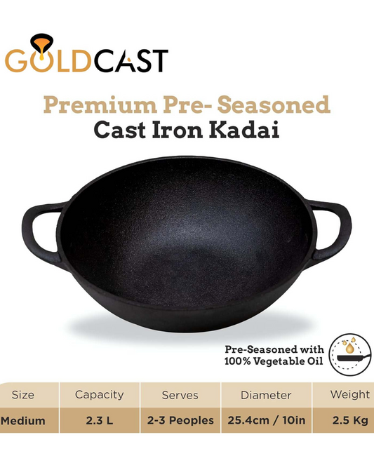 Cast iron Kadhai
