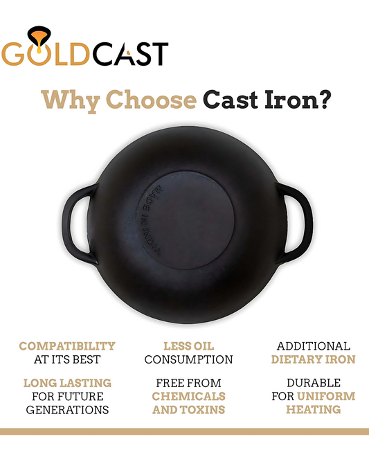 Cast iron Kadhai