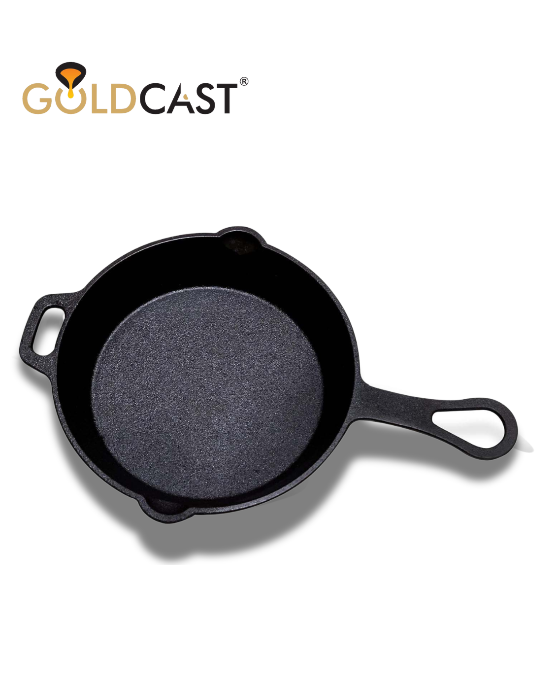 Cast iron fry pan